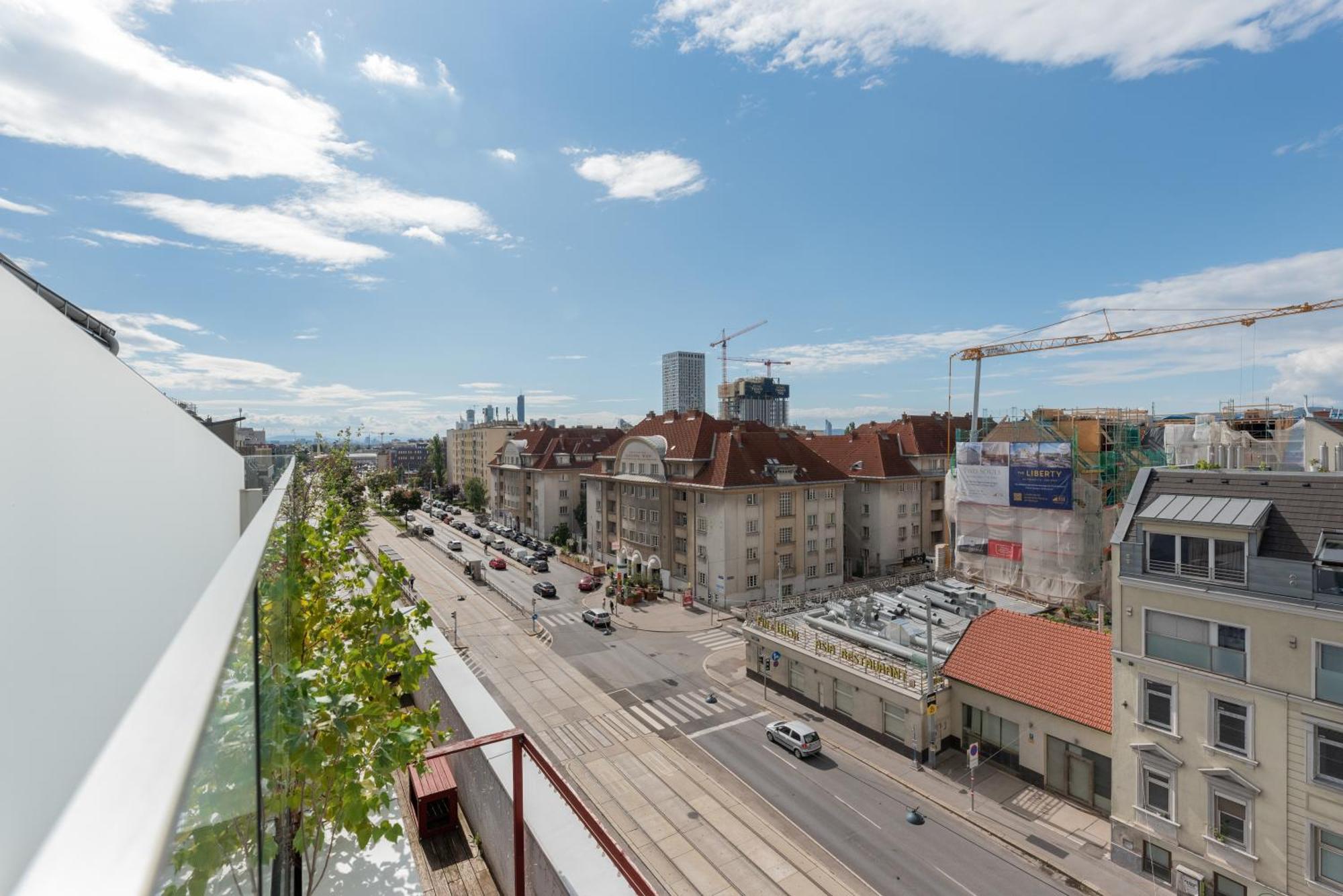 Apartment Mit Traumhafter Dachterrasse & Weitblick 비엔나 외부 사진