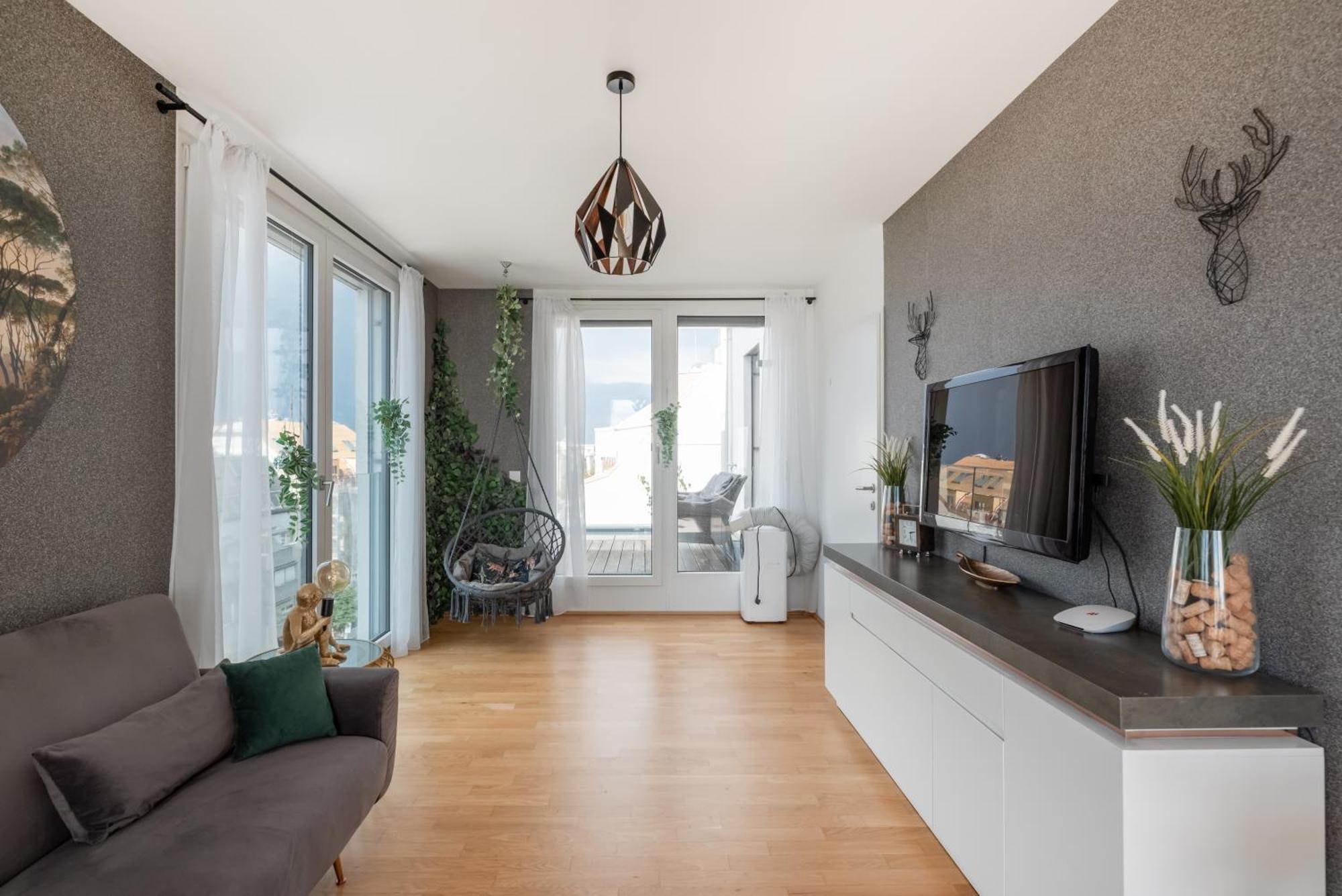 Apartment Mit Traumhafter Dachterrasse & Weitblick 비엔나 외부 사진